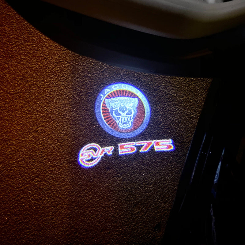 JAGUAR 575 LOGO PROJECROTR LIGHTS Nr.115 (Menge 1 = 1 Satz/2 Türleuchten)