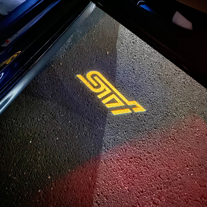 STI LOGO PROJECROTR LIGHTS Nr.03 (quantità 1 = 1 set/2 luci porta) 