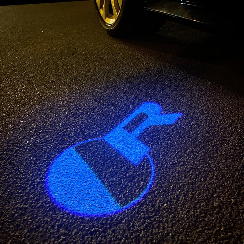 JAGUAR R LOGO PROJECROTR LIGHTS Nr.32 (Menge 1 = 1 Satz/2 Türleuchten)