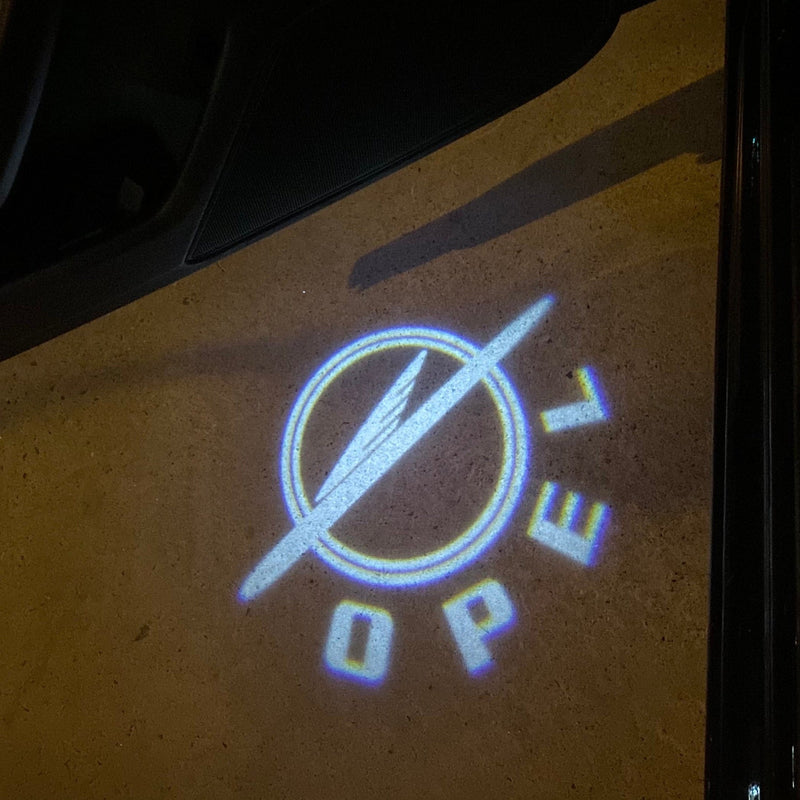 Opel Original  LOGO PROJECROTR LIGHTS Nr.1434 (quantity 1 = 1 sets/2 door lights)