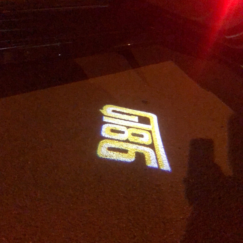 GT 86 LOGO PROJECTOT LIGHTS Nr.11 (quantità 1 = 2 pellicole logo /2 luci porta）