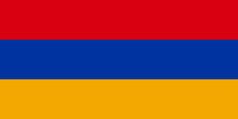 Logo della bandiera nazionale dell'Armenia (quantità 1 = 1 set / 2 pellicole con logo / Può sostituire le luci e altri loghi) 