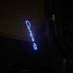 PORSCHE Carrera  LOGO PROJECTOT LIGHTS Nr.8080 (quantity  1 =  2 Logo Film /  2 door lights)