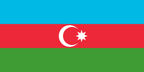 Azerbaijan Azərbaycan     National Flag  logo door lights (quantity 1 = 1 sets / 2 logo film /  Can replace of lights  other logos )
