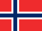 Norway Kongeriket Norge  National Flag  logo door lights (quantity 1 = 1 sets / 2 logo film /  Can replace of lights  other logos )