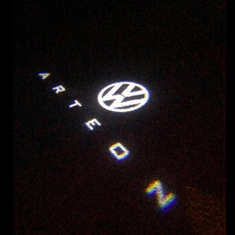 Volkswagen Luci per porte Arteon Luci per porte Logo Nr. 84 (quantità 1 = 2 pellicole con logo/2 luci per porta）