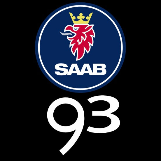 SAAB 93 LOGO PROJECROTR LIGHTS Nr.2502 (Menge 1 = 1 Satz/2 Türleuchten)