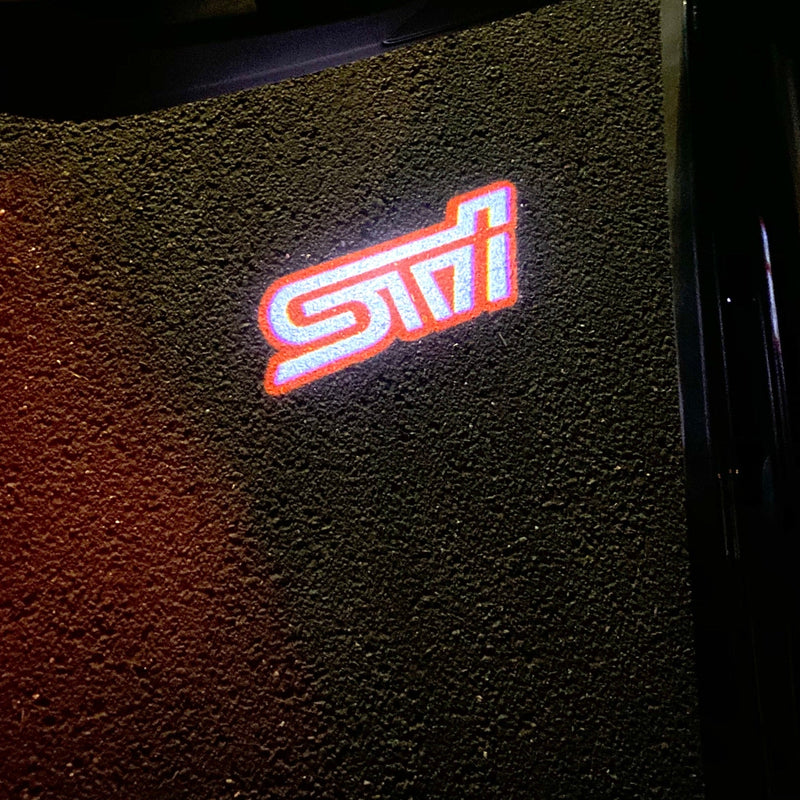 STI LOGO PROJECROTR LIGHTS Nr.03 (quantità 1 = 1 set/2 luci porta) 