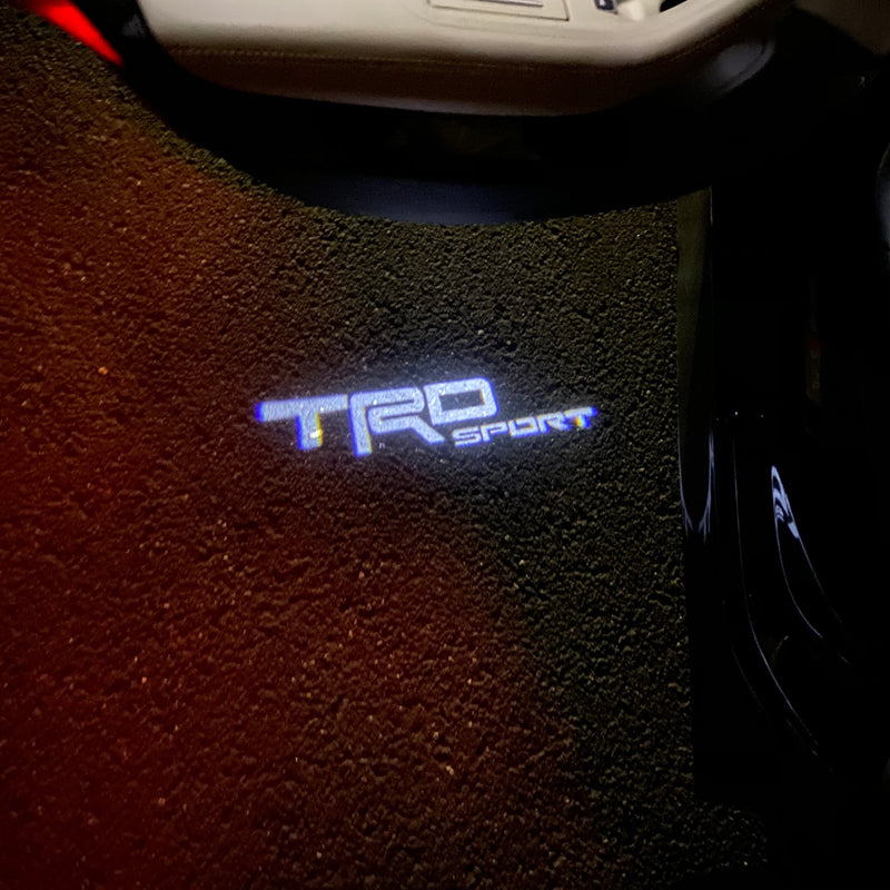 TRD LOGO PROJECROTR LIGHTS Nr.03 (quantità 1 = 1 set/2 luci porta) 