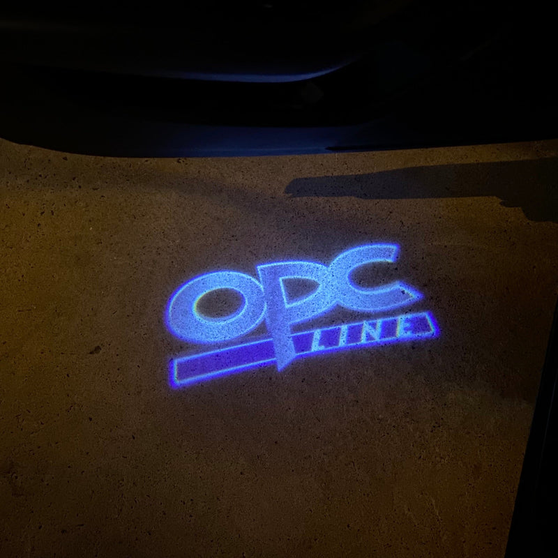 Opel Insignia OPC LOGO PROJECROTR LIGHTS Nr.1431 (Menge 1 = 1 Satz/2 Türleuchten)