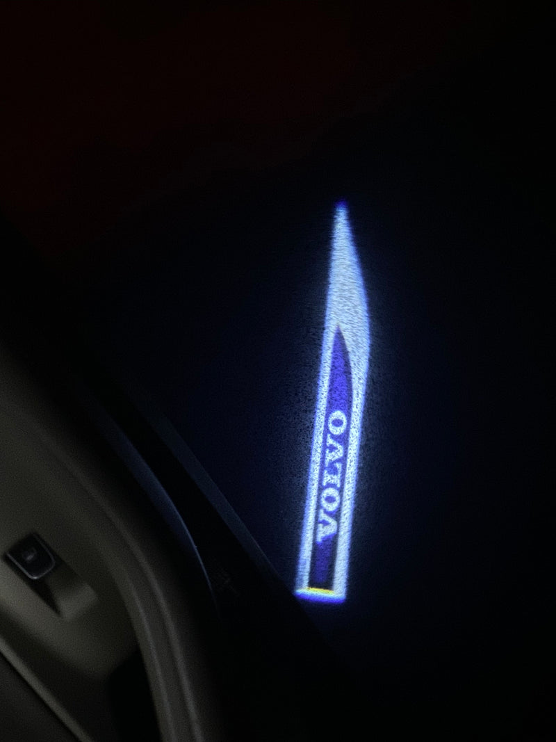 Volvo Original LOGO PROJECROTR LIGHTS Nr.139 (Menge 1 = 2 Logofolie / 2 Türleuchten)