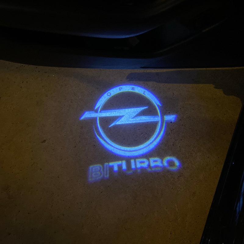 Opel Insignia BITURBO LOGO PROJECROTR LIGHTS Nr.1417 (Menge 1 = 1 Satz/2 Türleuchten)