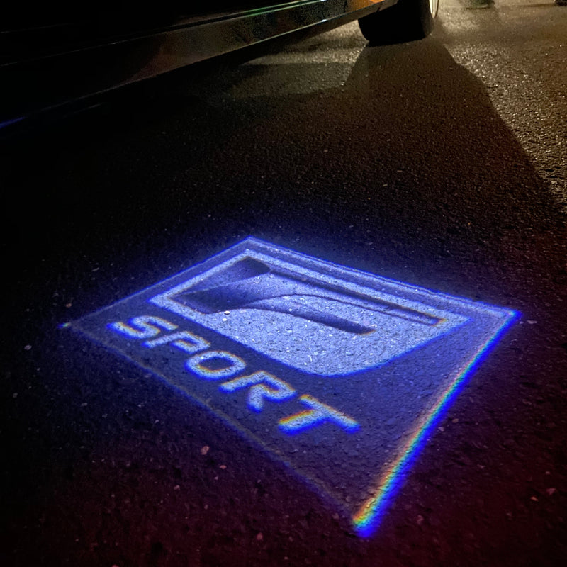 RC F LOGO PROJECROTR LIGHTS Nr.02 (Menge 1 = 1 Satz/2 Türleuchten)