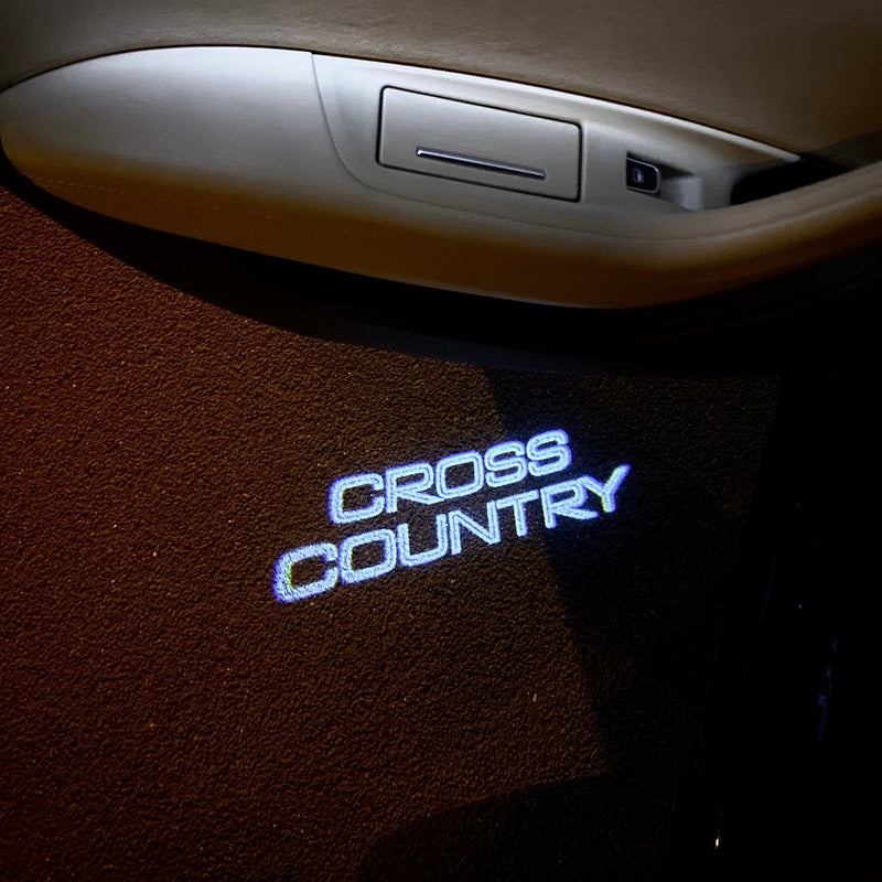 Volvo CROSS COUNTRY LOGO PROJECROTR LIGHTS Nr.50 (quantità 1 = 2 Pellicola Logo / 2 luci porta) 