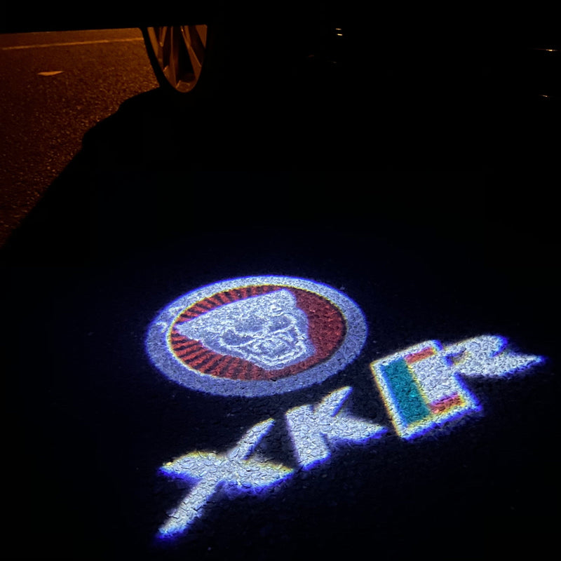 JAGUAR XKR LOGO PROJECROTR LIGHTS Nr.97 (Menge 1 = 1 Satz/2 Türleuchten)