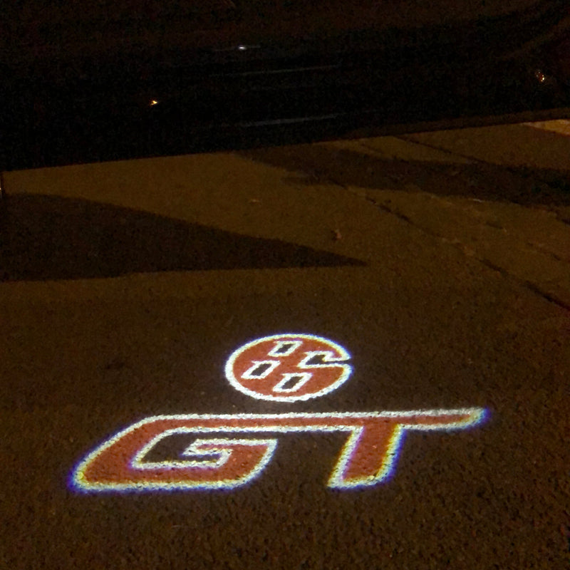 GT 86 LOGO PROJECTOT LIGHTS Nr.18 (quantità 1 = 2 pellicole logo /2 luci porta）