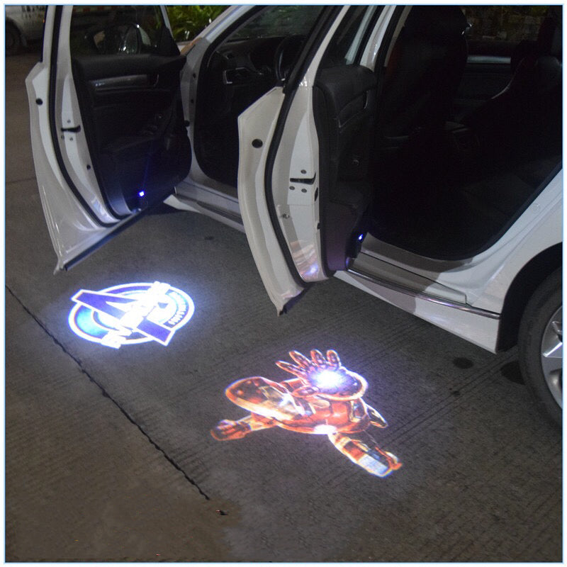 Customizetion Designs for  logo door lights （please send the picture you want to make into a logo to this email address：cardoorled@gmail.com）