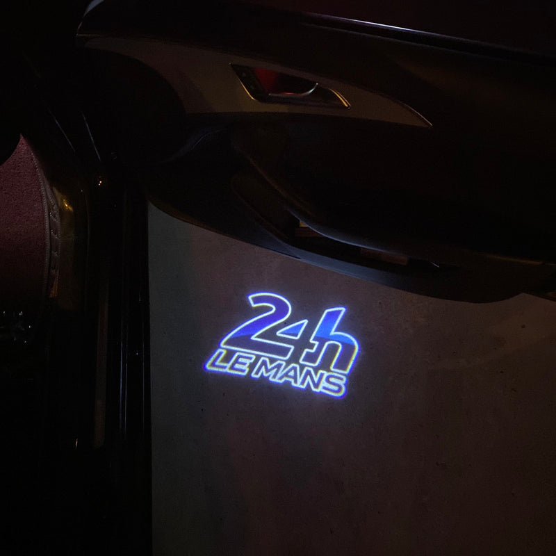 Luci per porte con logo 24 ore LE MANS Nr.19G2 (quantità 1 = 2 pellicole con logo /2 luci per porte）Corse automobilistiche e cultura 