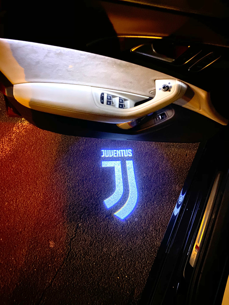 Football CLUB JUVENTUS Logo Nr.2544  (quantity 1 = 2 Logo Films /2 door lights）