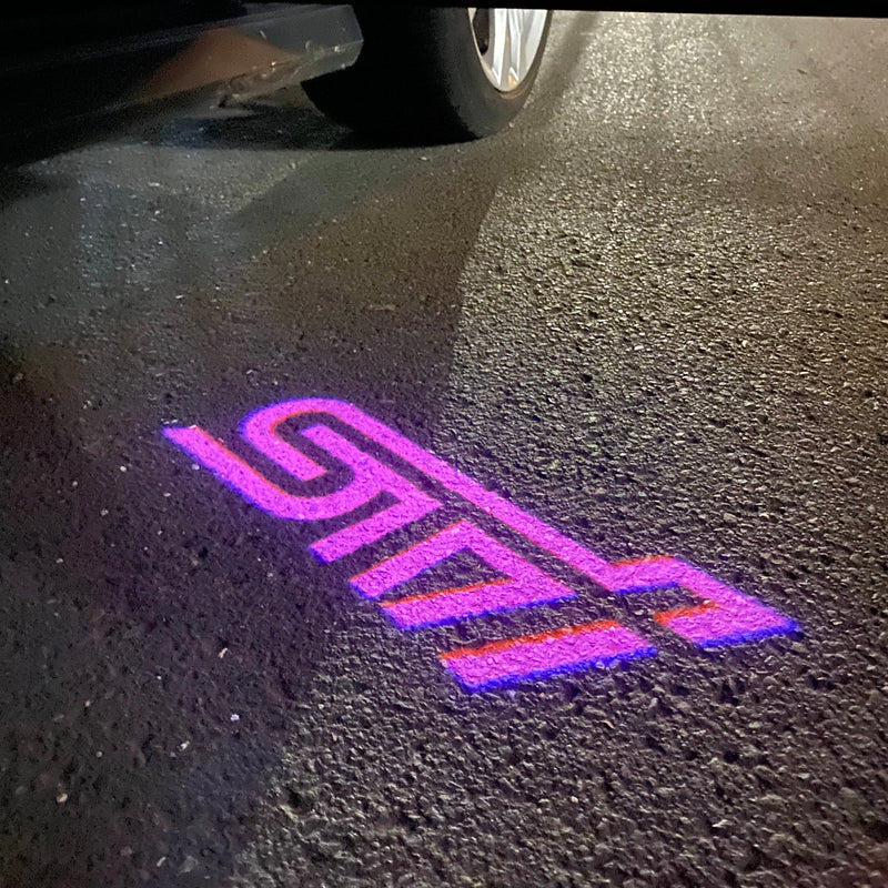 STI LOGO PROJECROTR LIGHTS Nr.03 (quantità 1 = 1 set/2 luci porta) 