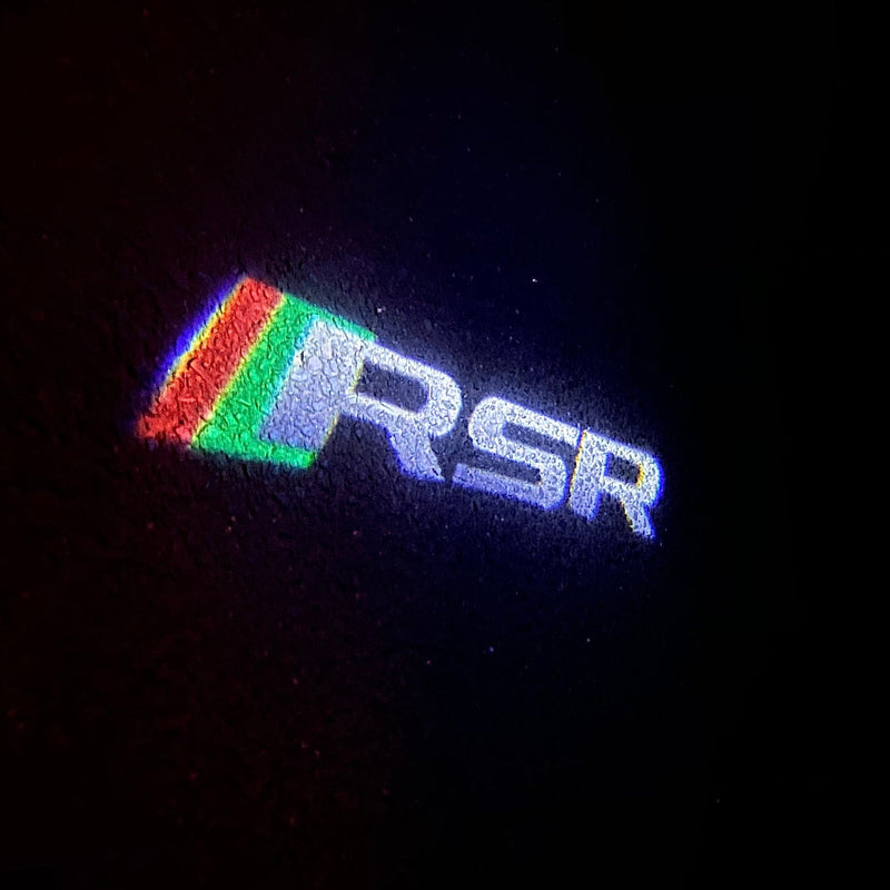 JAGUAR RSR LOGO PROJECROTR LIGHTS Nr.78 (quantità 1 = 1 set/2 luci porta)