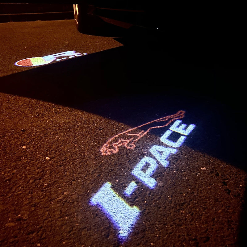 JAGUAR  I PACE   LOGO PROJECROTR LIGHTS Nr.125  (quantity 1 = 1 sets/2 door lights)