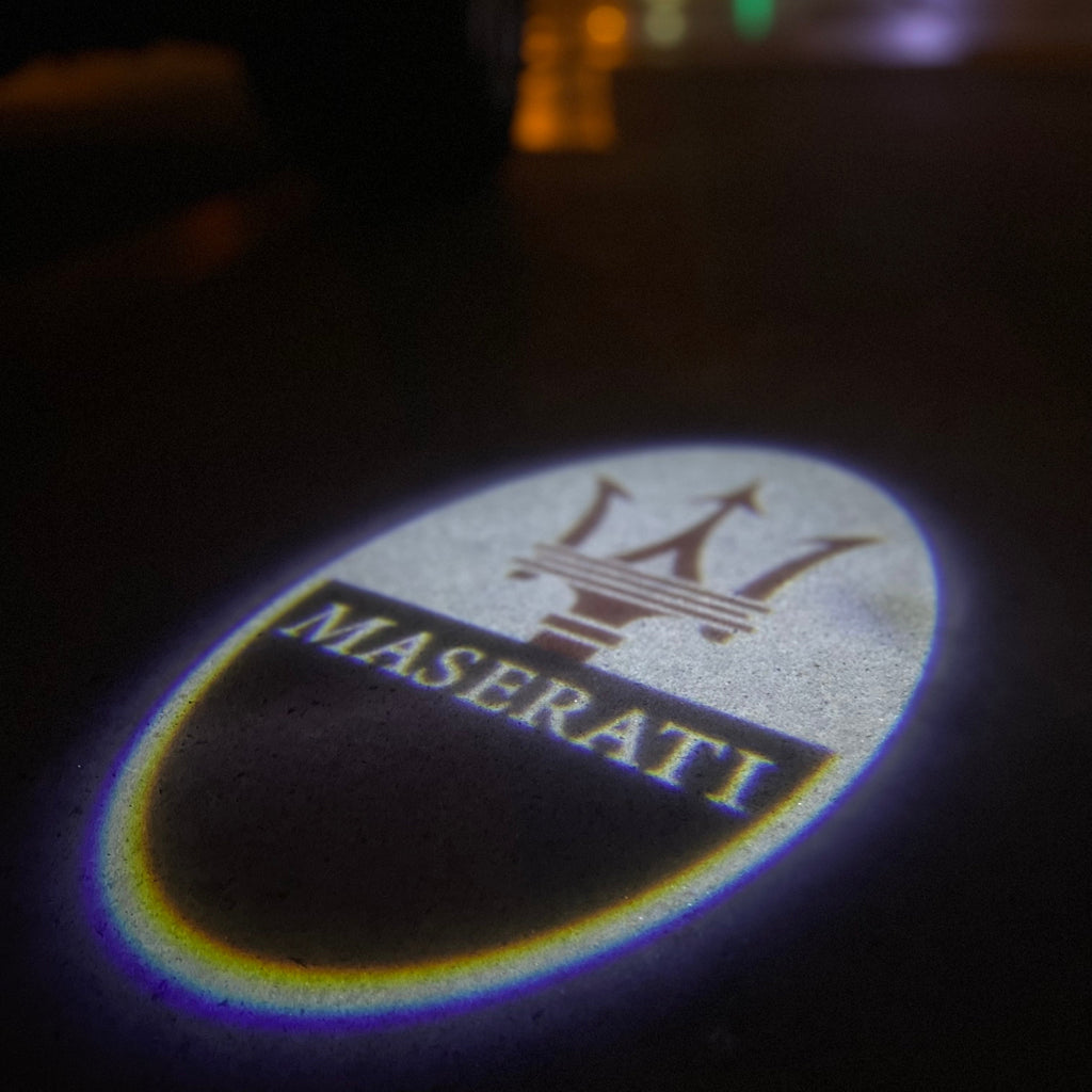 Maserati Original LOGO PROJECROTR LIGHTS Nr.17 (quantity 1 = 1 sets/2 door lights)