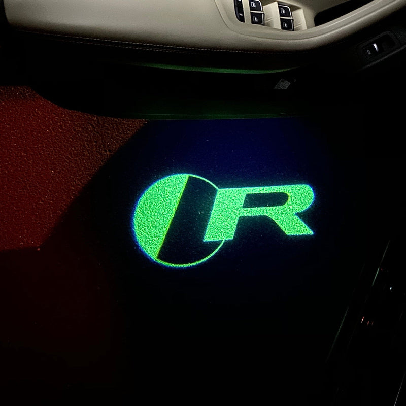 JAGUAR R LOGO PROJECROTR LIGHTS Nr.36 (quantità 1 = 1 set/2 luci porta)