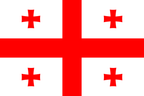 Georgia საქართველო  National Flag  logo (quantity 1 = 1 sets / 2 logo film /  Can replace of lights  other logos )