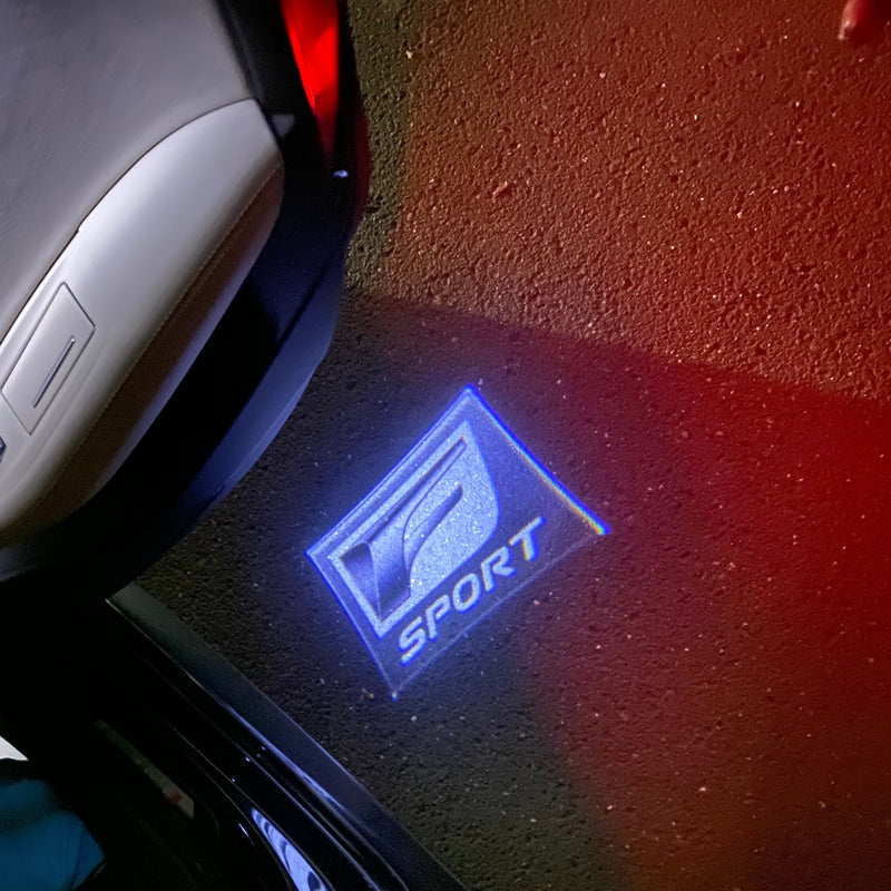 RC F LOGO PROJECROTR LIGHTS Nr.02 (quantità 1 = 1 set/2 luci porta)