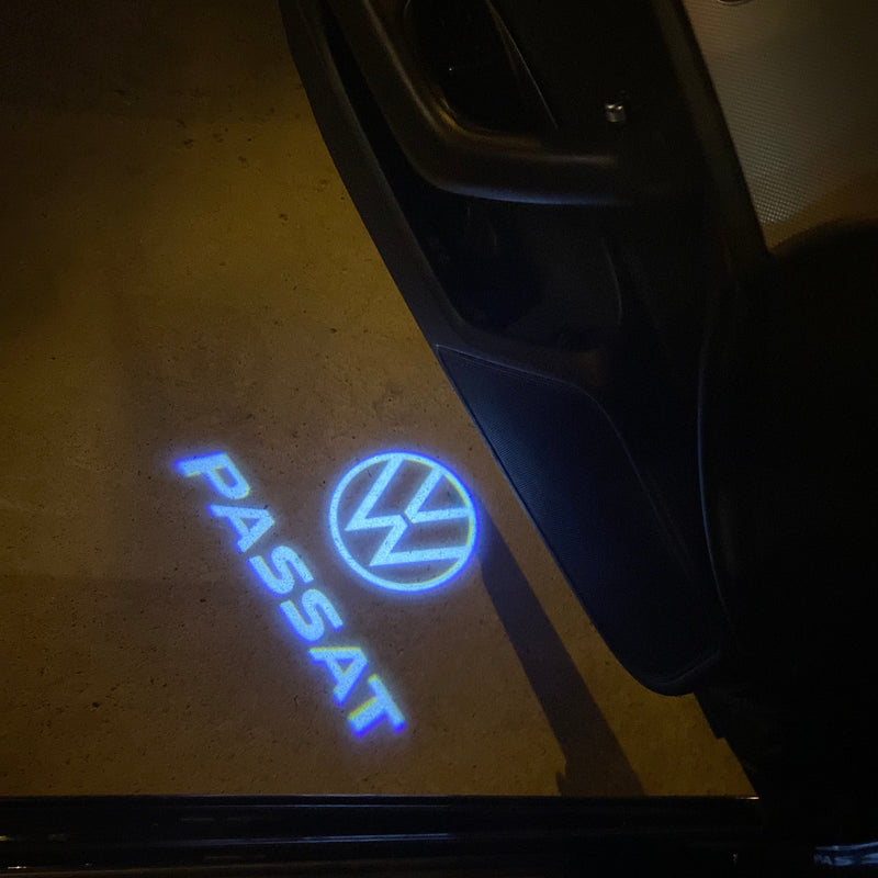 Volkswagen Door lights Passat  Logo  Nr. 2JK9 (quantity 1 = 2 Logo Films /2 door lights）