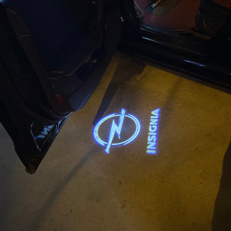 Opel Insignia Original LOGO PROJECROTR LIGHTS Nr.41 (Menge 1 = 1 Satz/2 Türleuchten)