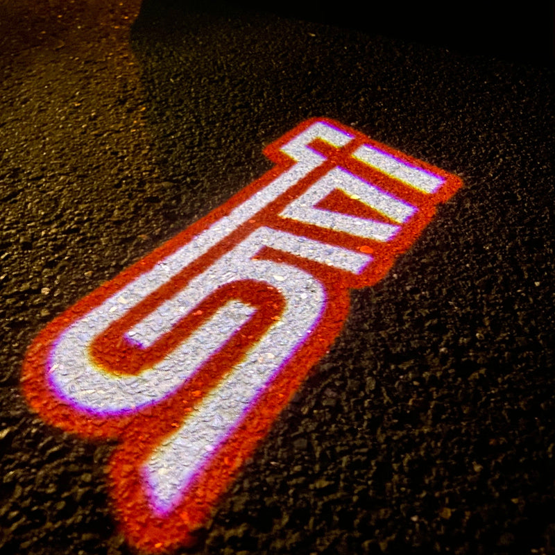 STI LOGO PROJECROTR LIGHTS Nr.03 (quantità 1 = 1 set/2 luci porta) 