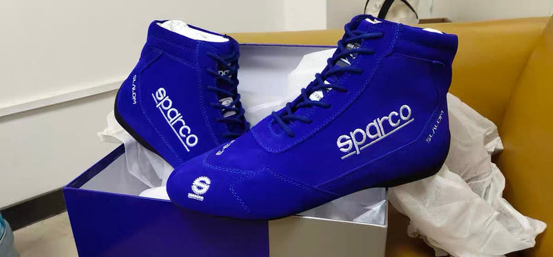 Sparco Italien Slalom-Rennschuhe Blaue Farbe Herren