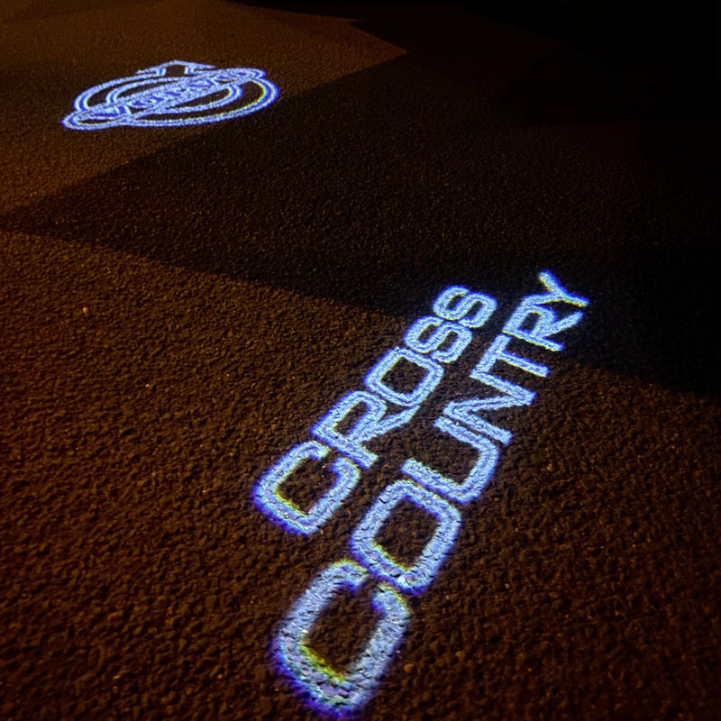 Volvo CROSS COUNTRY LOGO PROJECROTR LIGHTS Nr.50 (quantità 1 = 2 Pellicola Logo / 2 luci porta) 