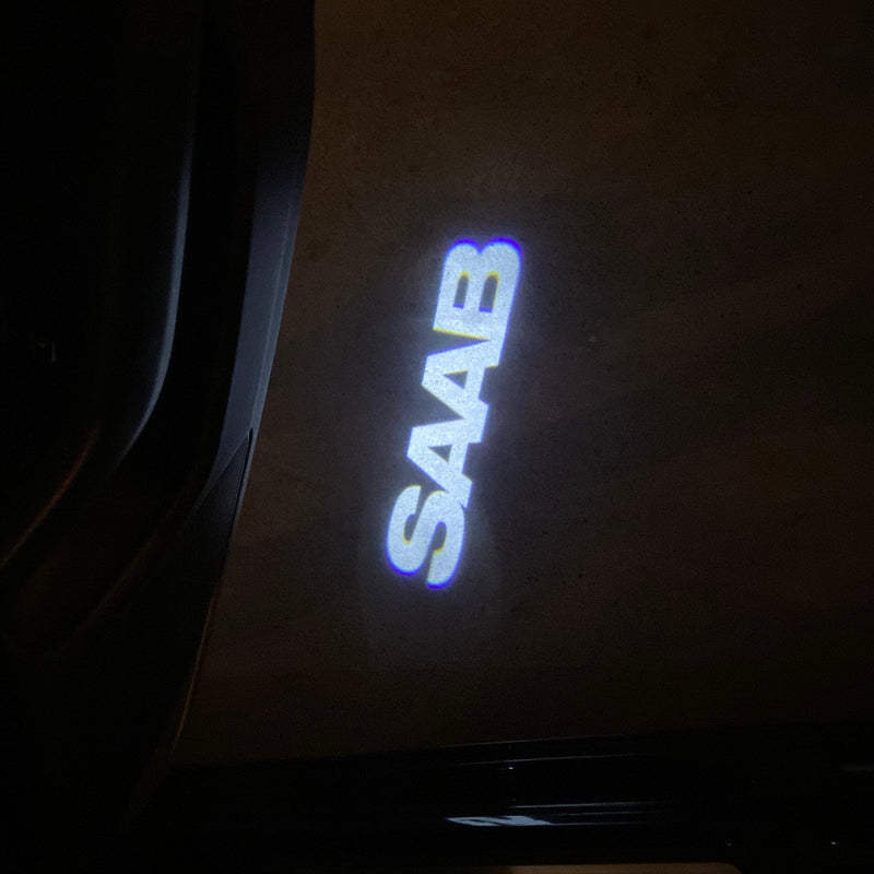 SAAB Original LOGO PROJECROTR LIGHTS Nr.2508  (quantity 1 = 1 sets/2 door lights)