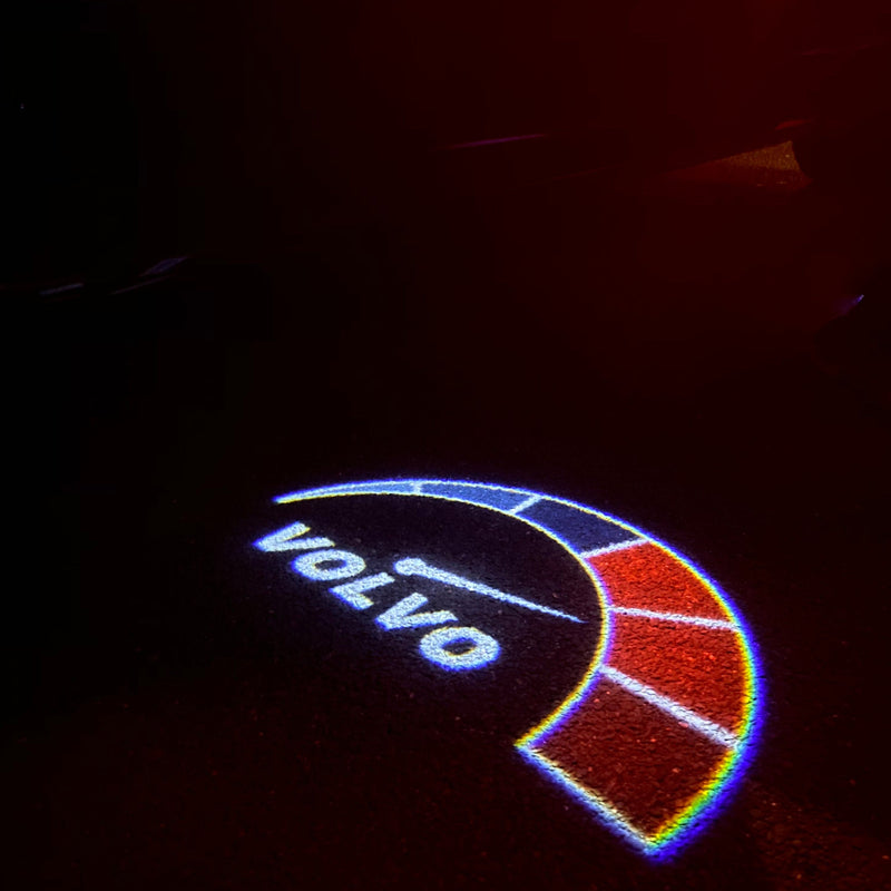 Volvo Original LOGO PROJECROTR LIGHTS Nr.41 (quantità 1 = 2 pellicole logo / 2 luci porta) 