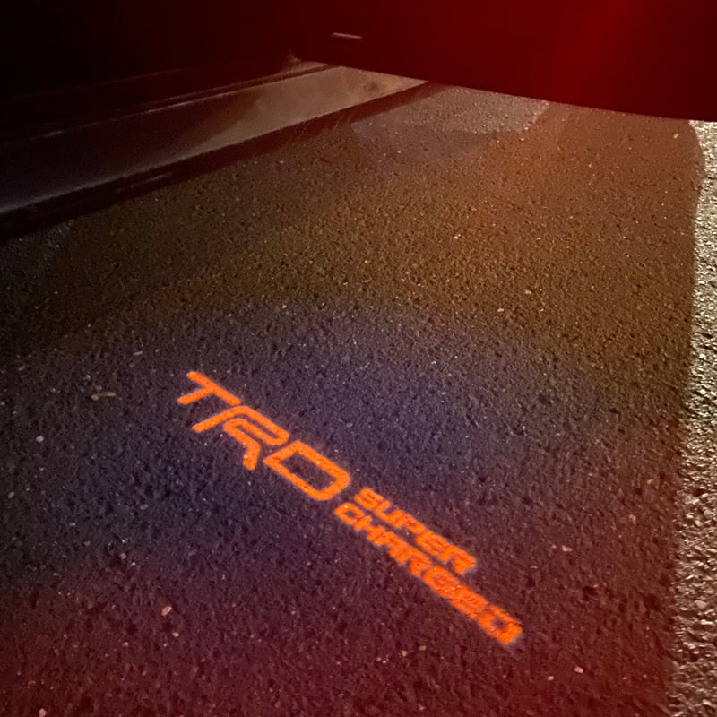 TRD LOGO PROJECROTR LIGHTS Nr.0s3 (quantity 1 = 1 sets/2 door lights)