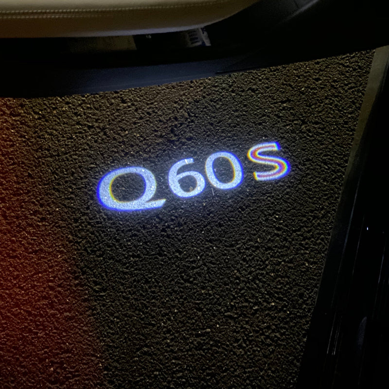 INFINITI Q60 S LOGO PROJECROTR LIGHTS Nr.03 (Menge 1 = 1 Satz/2 Türleuchten)