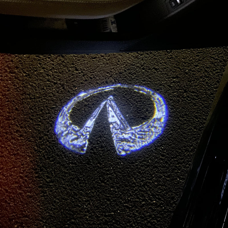 INFINITI Original LOGO PROJECROTR LIGHTS Nr.02 (quantità 1 = 1 set/2 luci porta)