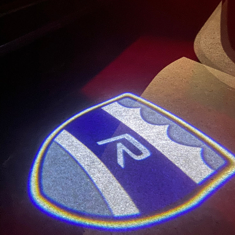 Volvo R LOGO PROJECROTR LIGHTS Nr.133 (Menge 1 = 2 Logofolie / 2 Türleuchten) 