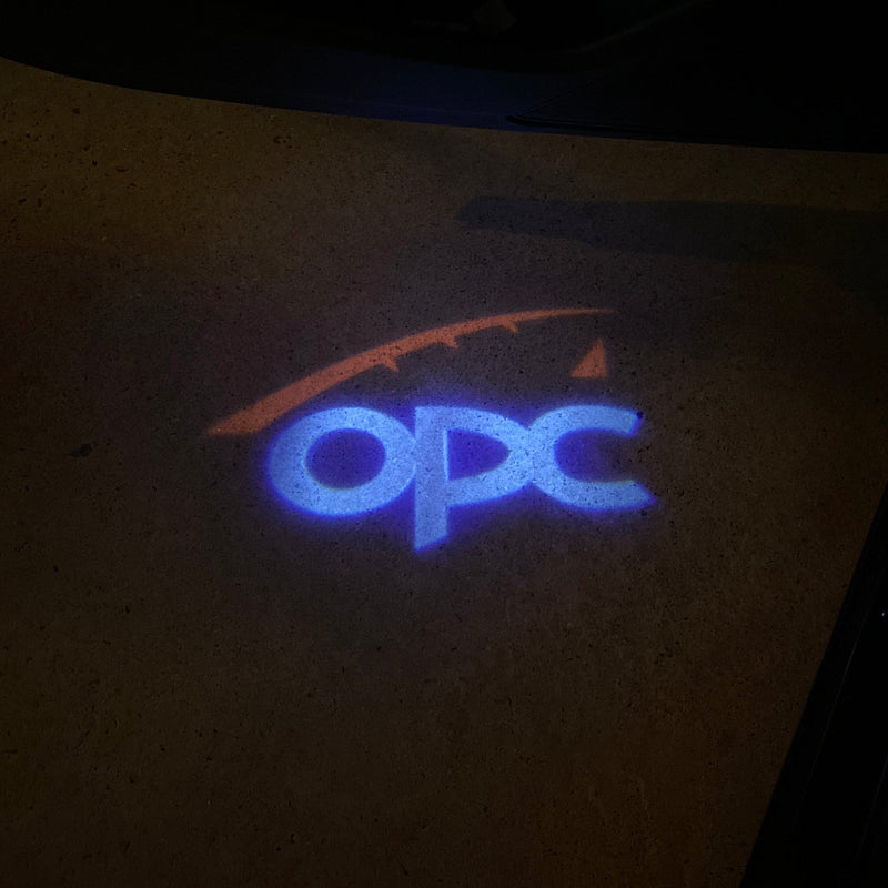 Opel Insignia OPC LOGO PROJECROTR LIGHTS Nr.1429 (Menge 1 = 1 Satz/2 Türleuchten)