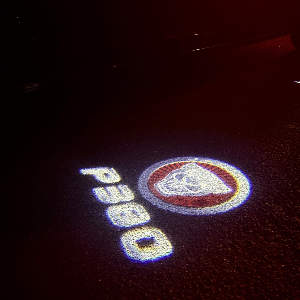 JAGUAR P 300 LOGO PROJECROTR LIGHTS Nr.94  (quantity 1 = 1 sets/2 door lights)