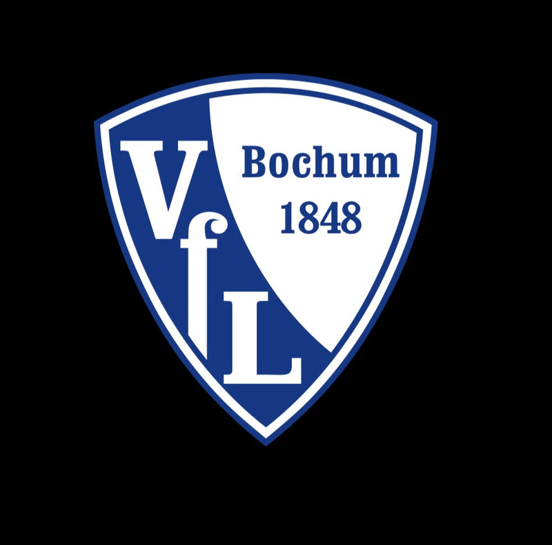 Football CLUB  VfL Bochum 1848 Logo Nr.258  (quantity 1 = 2 Logo Films /2 door lights）