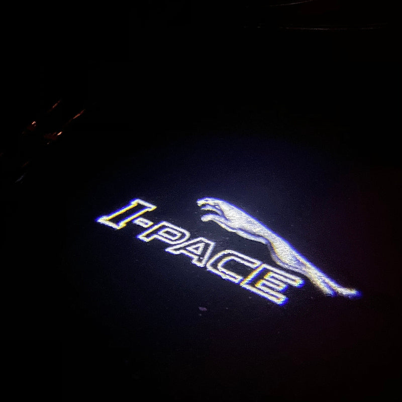 JAGUAR I PACE LOGO PROJECROTR LIGHTS Nr.126 (quantità 1 = 1 set/2 luci porta