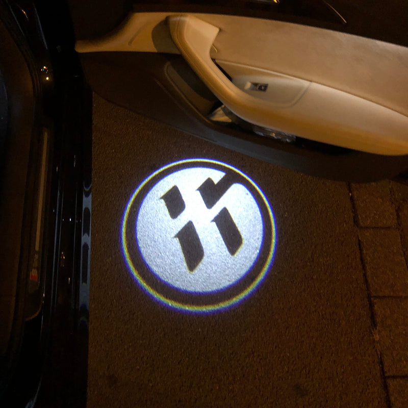 GT 86 LOGO PROJECTOT LIGHTS Nr.10 (Menge 1 = 2 Logofolien /2 Türleuchten）