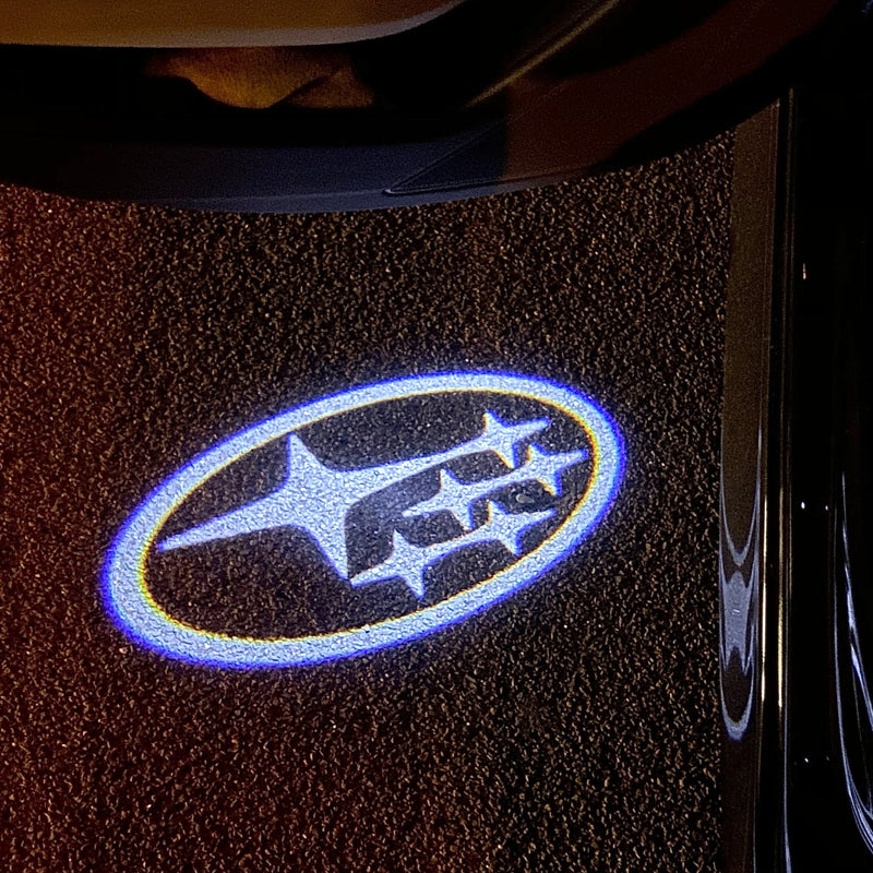 SUBARU LOGO PROJECROTR LIGHTS Nr.03 (Menge 1 = 1 Satz/2 Türleuchten) 