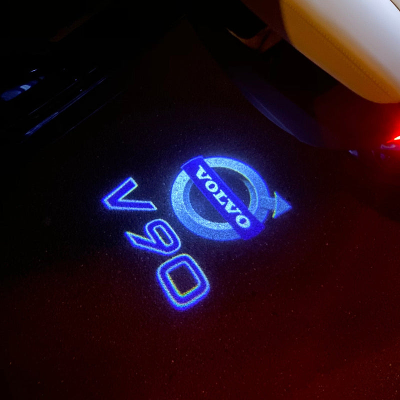 Volvo V 90 LOGO PROJECROTR LIGHTS Nr.49 (Menge 1 = 2 Logofolie / 2 Türleuchten) 