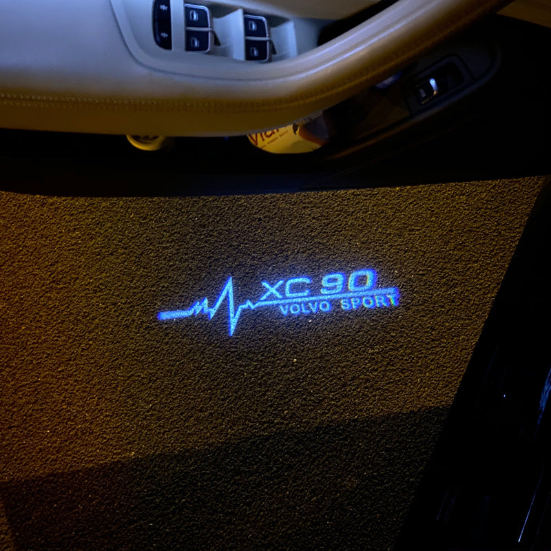 Volvo XC 90 LOGO PROJECROTR LIGHTS Nr.46 (Menge 1 = 2 Logofolie / 2 Türleuchten) 