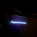 PORSCHE  Cayenne LOGO PROJECTOT LIGHTS Nr.39 (quantity  1 =  2 Logo Film /  2 door lights)